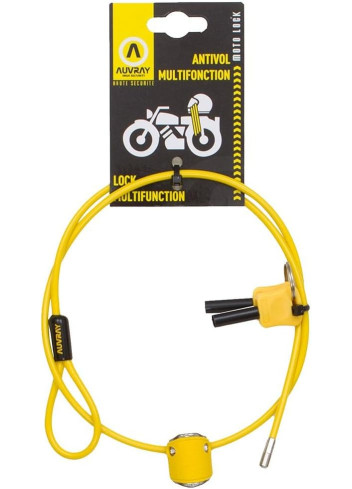 Auvray Multifunctional Backup Lock (Helmet/Wheel)