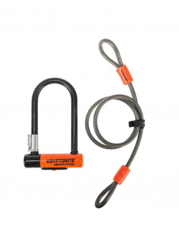 Antivol U 7/10 Evolution avec câble - Kryptonite