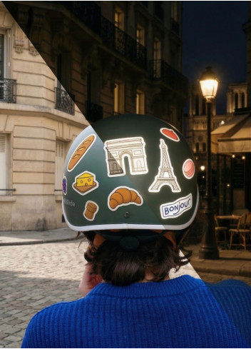 Stickers vélo réfléchissants - JSAV