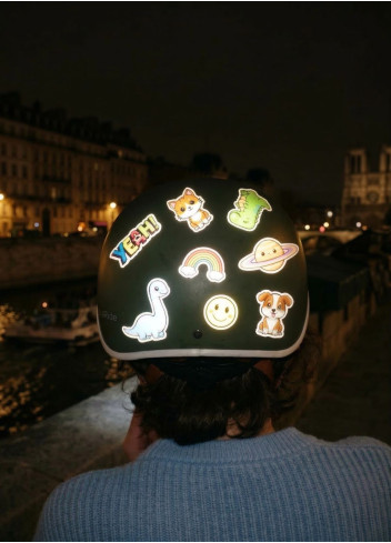 Stickers vélo réfléchissants - JSAV