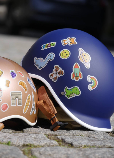 Stickers vélo réfléchissants - JSAV