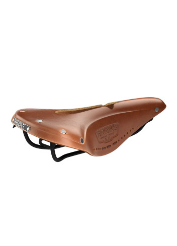 B17 Carved leather bike saddle - Brooks
