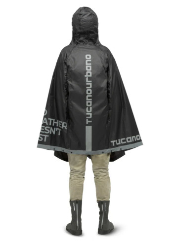 Cape de pluie avec bande réfléchissante - Tucano Urbano