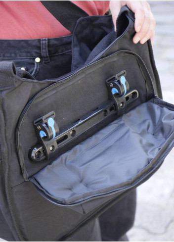 Sacoche arrière avec fixation porte bagage - Hapo-G