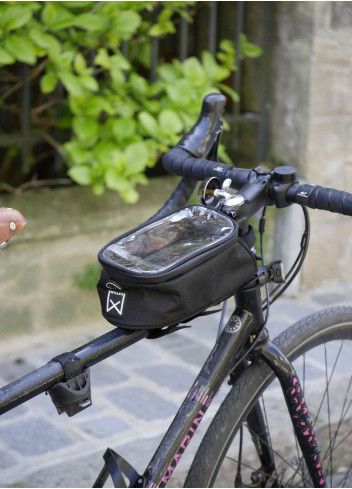 Sacoche de cadre avec pochette téléphone - Willex