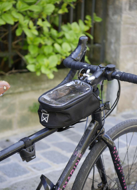 Sacoche de cadre avec pochette téléphone - Willex