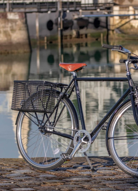 Mesh bike basket made in France - Matlama