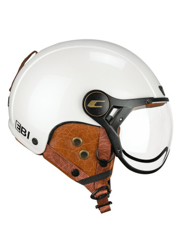 Vintage helmet with visor and earmuffs - CGM