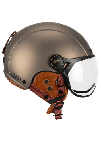 Vintage helmet with visor and earmuffs - CGM
