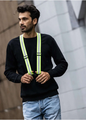 High visibility fluorescent reflective harness - Wowow