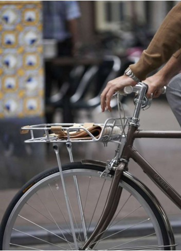 Portland front luggage rack - Basil