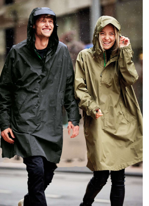 Poncho de pluie vélo - Basil