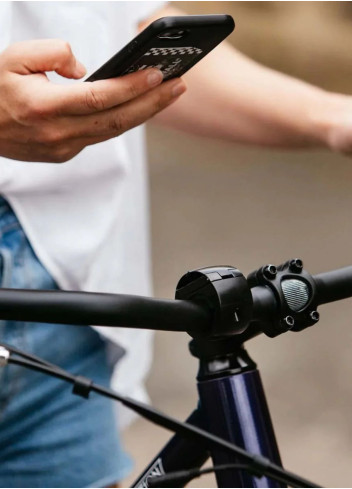 Support téléphone design Mount Black - Loop