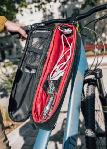 Tube Bag with Built-in Phone Holder - Zéfal