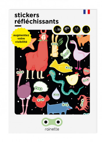 Stickers réfléchissants - Rainette