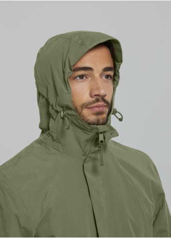 Veste parka imperméable Mosse - Basil