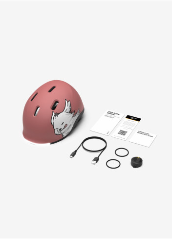 Casque lumineux et clignotants Nyxel - Lumos