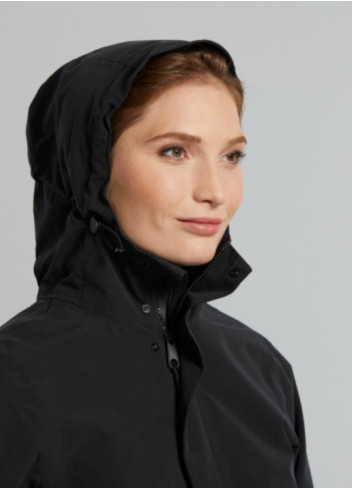 Parka imperméable femme Mosse - Basil