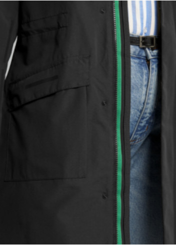 Parka imperméable femme Mosse - Basil