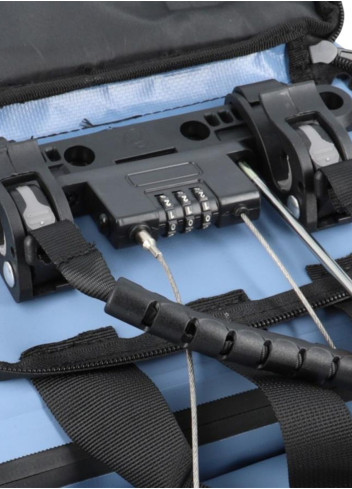 Sac à dos convertible sacoche avec cadenas - Kheax