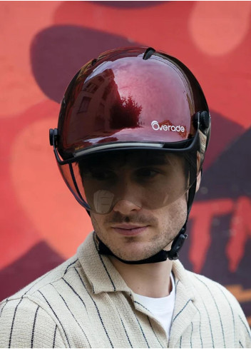 Casque lumineux clignotants avec visière - Overade