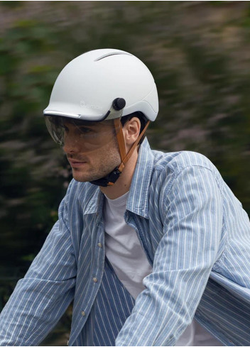 Casque lumineux clignotants avec visière - Overade