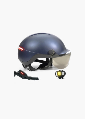 LIFE visor helmet with indicators - Overade