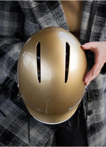 Illuminated bike helmet with blinkers - Overade