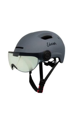 Casque citadin avec visière et éclairage - Elvish