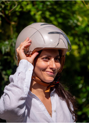 Casque urbain avec visière et cache-oreilles - Exk