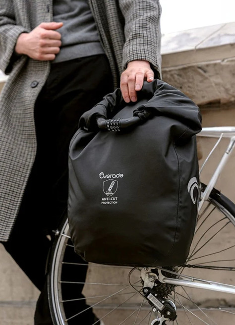 Sacoche porte-bagages antivol 15L - Overade