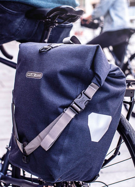 Sacoche vélo étanche porte-bagages BackRoller Urban - Ortlieb