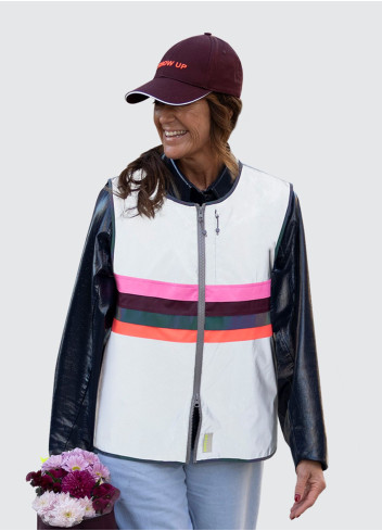 GILET REFLECHISSANT ALICE - GOFLUO - S