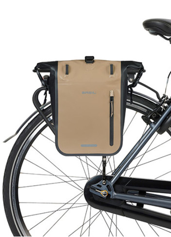 Sacoche arrière imperméable 12/15L - Basil
