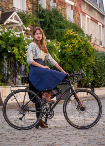 Jupe de pluie vélo V2 - JE SUIS À VÉLO