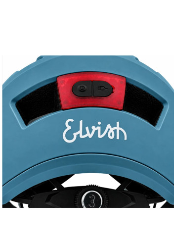 Helmet with LED and winter kit - Elvish - Strom Bleu