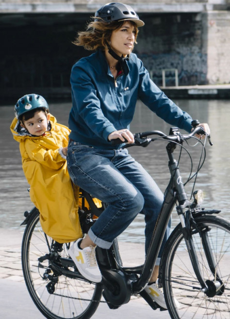 Porte bébé et Siège vélo enfant - de 9 mois à 9 ans