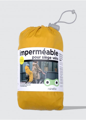 Imperméable siège enfant vélo - Rainette