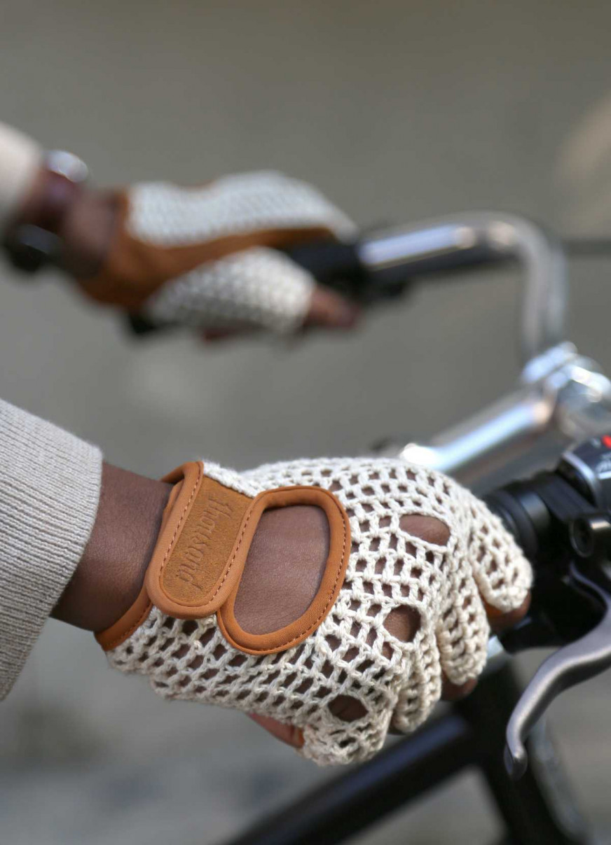 Little 5 fingerless gloves - Thousand