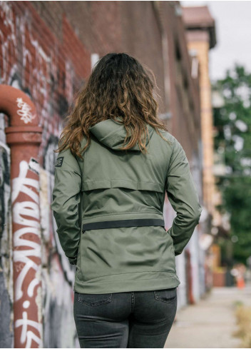 Women's Storm Salute Commute waterproof jacket - Chrome