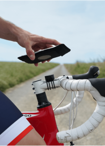 Support-smartphone vélo - Shapeheart