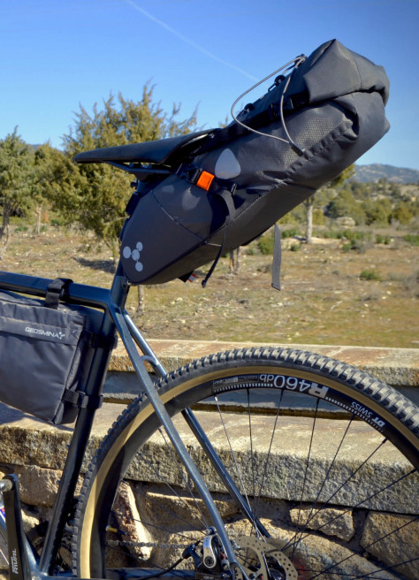 Bikepacking saddlebag - Geosmina