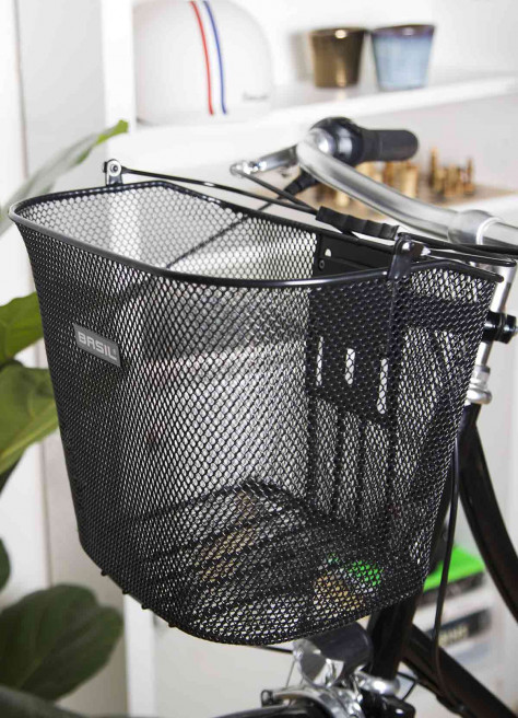 Bremen detachable front basket - Basil