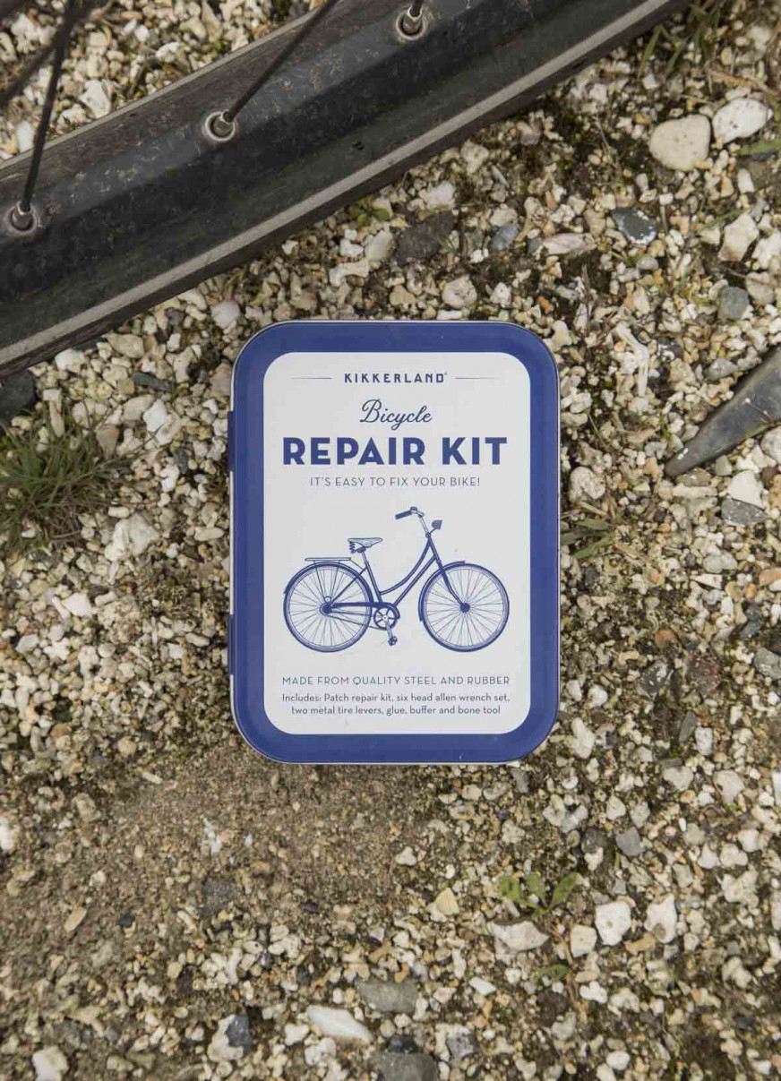 Kit de réparation vélo du cycliste - Kikkerland