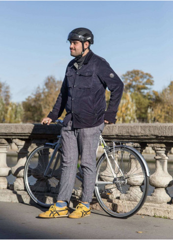 Fahrradhelm Hyban 2.0 Ace mit integriertem Visier und Licht – Abus