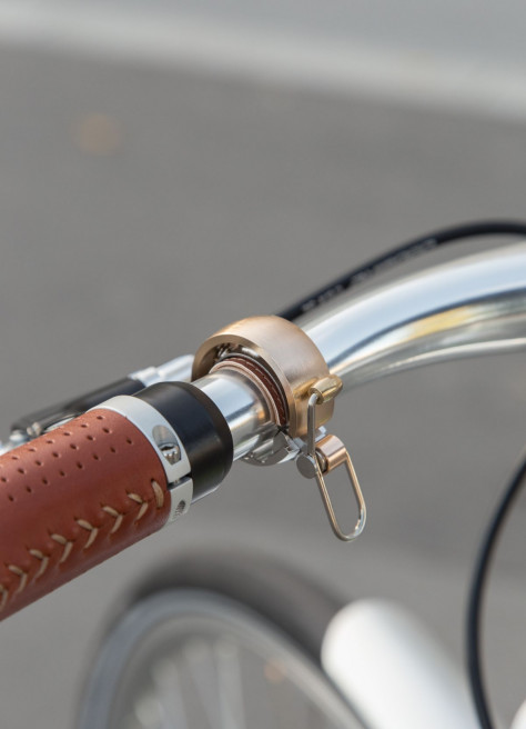 Sonnette Oi Bell Luxe pour cycliste urbain - Knog