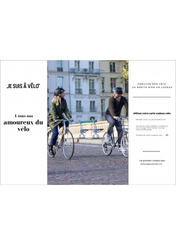 La carte cadeau vélo