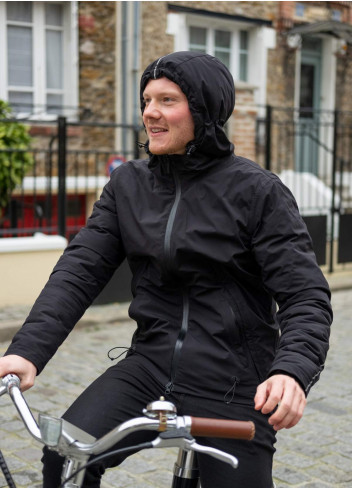 Winter cycling jacket with leg cover - Tucano Urbano