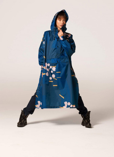 Poncho de pluie vélo recyclé original - Rainkiss