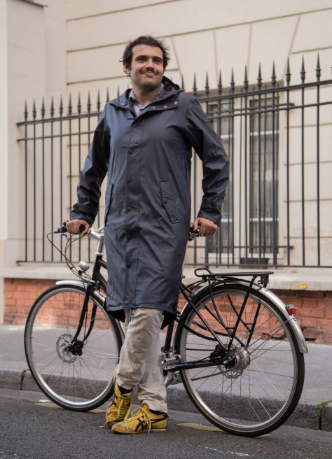 Long waterproof cycling parka - Original Maium Amsterdam